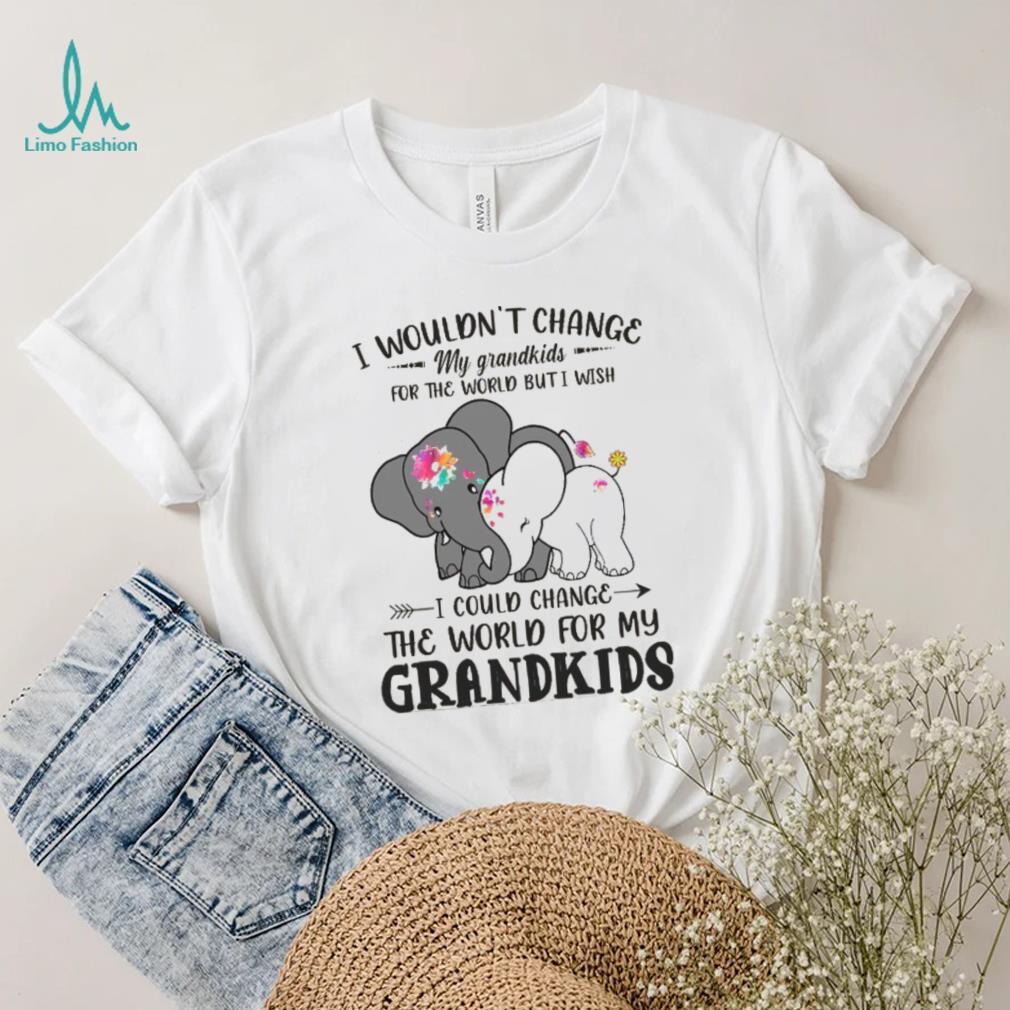 I Wouldn’t Change My Grandkids For The World Buti Wish Shirt I Wouldn’t Change My Grandkids For The World Buti Wish Shirt