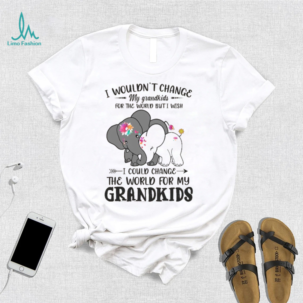 I Wouldn’t Change My Grandkids For The World Buti Wish Shirt I Wouldn’t Change My Grandkids For The World Buti Wish Shirt