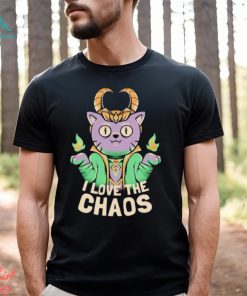 I love the Chaos cute Geek cat gift shirt