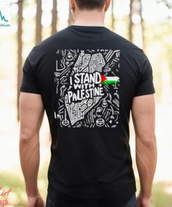 I stand with palestine quote free Palestine shirt