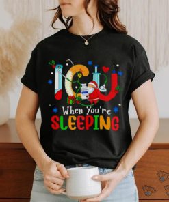 Icu Nurse propofol when you’re sleeping Christmas shirt, hoodie, sweater, long sleeve and tank top Icu Nurse propofol when you’re sleeping Christmas shirt