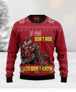 If You Don’t Ride You Don’t Know Christmas For Christmas Gifts Christmas Ugly Wool Knitted Sweater