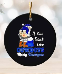If you don’t like Cowboys Merry Kissmyass ornament