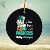 Family Makes The World A Happy Place Personalized Wood Ornament Gift For Family Christmas Gift