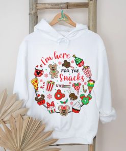 I’m Here For The Snacks Merry Christmas Unisex Sweatshirt