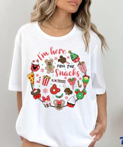 I’m Here For The Snacks Merry Christmas Unisex Sweatshirt