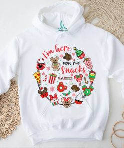 I’m Here For The Snacks Merry Christmas Unisex Sweatshirt