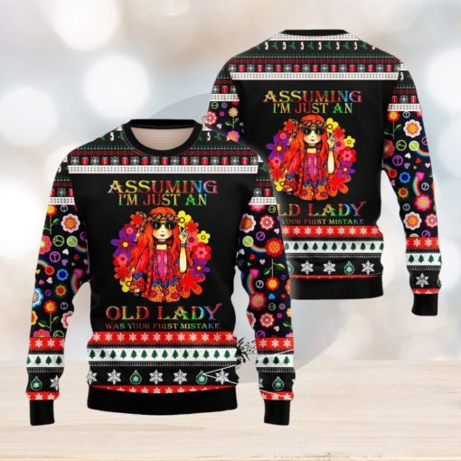 I’m Just An Old Man Ugly Christmas Sweater For Men & Women