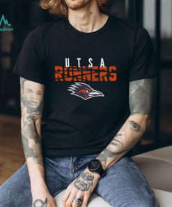 Image One Youth UT San Antonio Roadrunners Blue Destroyed Competitor T Shirt