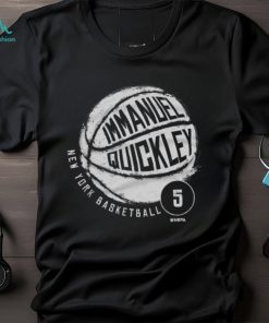 Immanuel Quickley New York Basketball WHT Shirt