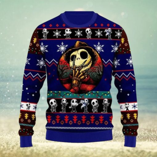 In JACK SKELLINGTON 3D UGLY THICKEN SWEATERS