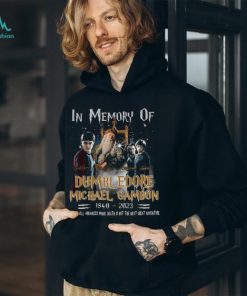 In Memory Of Dumbledore Michael Gambon 1940 2023 signatures classic t shirt