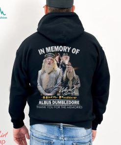 In Memory Of Harry Potter Albus Dumbledore Thank You For The Memories Unisex T Shirt