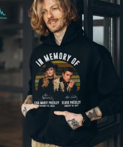 In Memory Of Presley Signatures Shirt