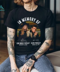 In Memory Of Presley Signatures Shirt, hoodie, sweater, long sleeve and tank top In Memory Of Presley Signatures Shirt