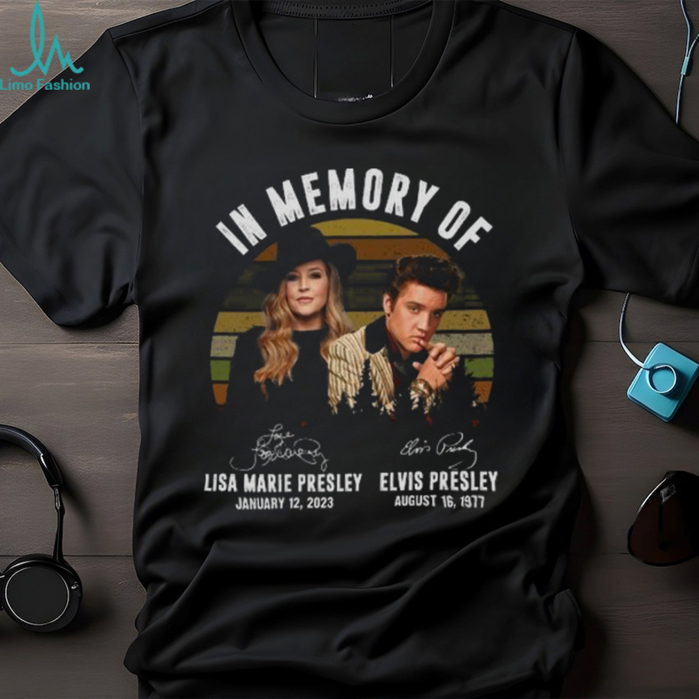 In Memory Of Presley Signatures Shirt In Memory Of Presley Signatures Shirt