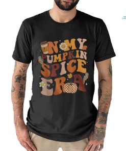 In My Pumpkin Spice Era Retro Autumn Thanksgiving Fall Y'all Women T shirt