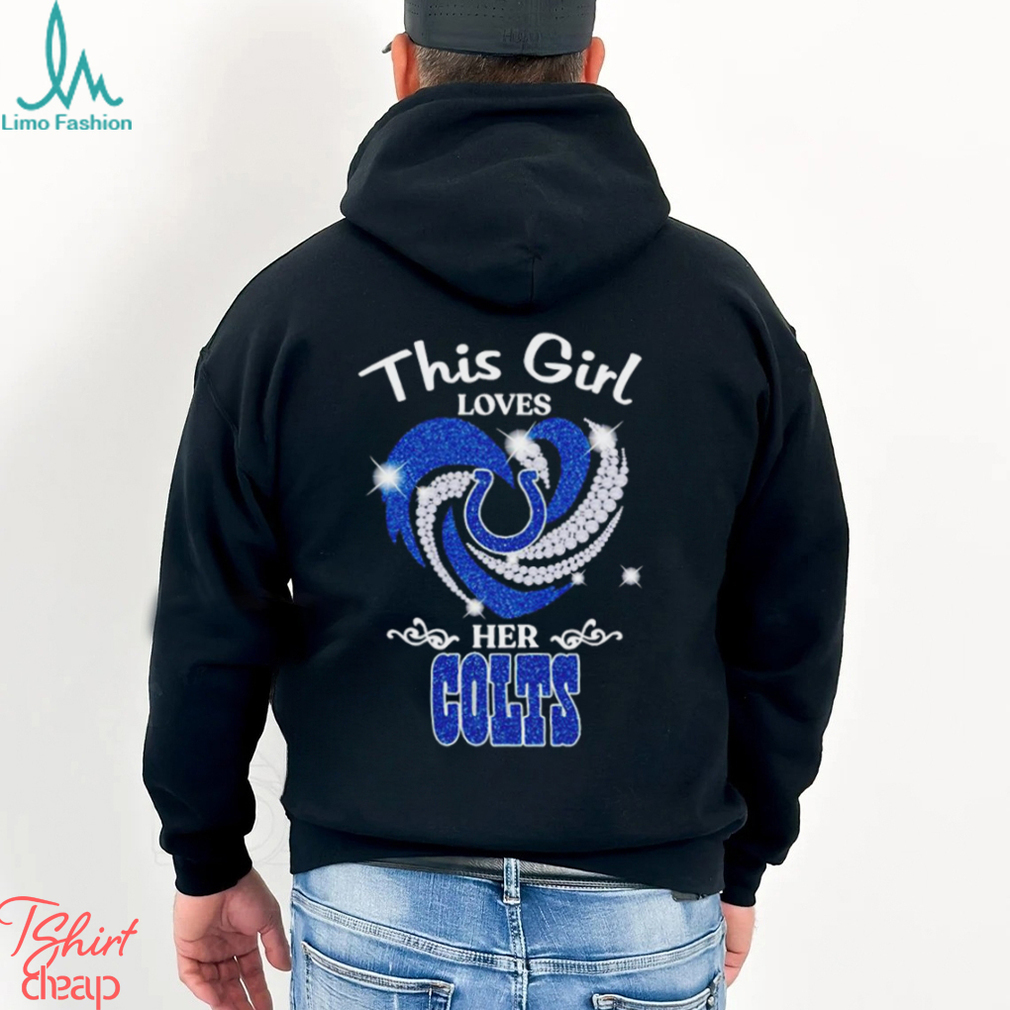 Outerstuff Girls Indianapolis Colts Tee This Girl Loves L/S T-Shirt