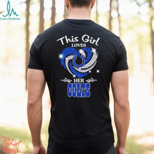 Outerstuff Girls Indianapolis Colts Tee This Girl Loves L/S T-Shirt