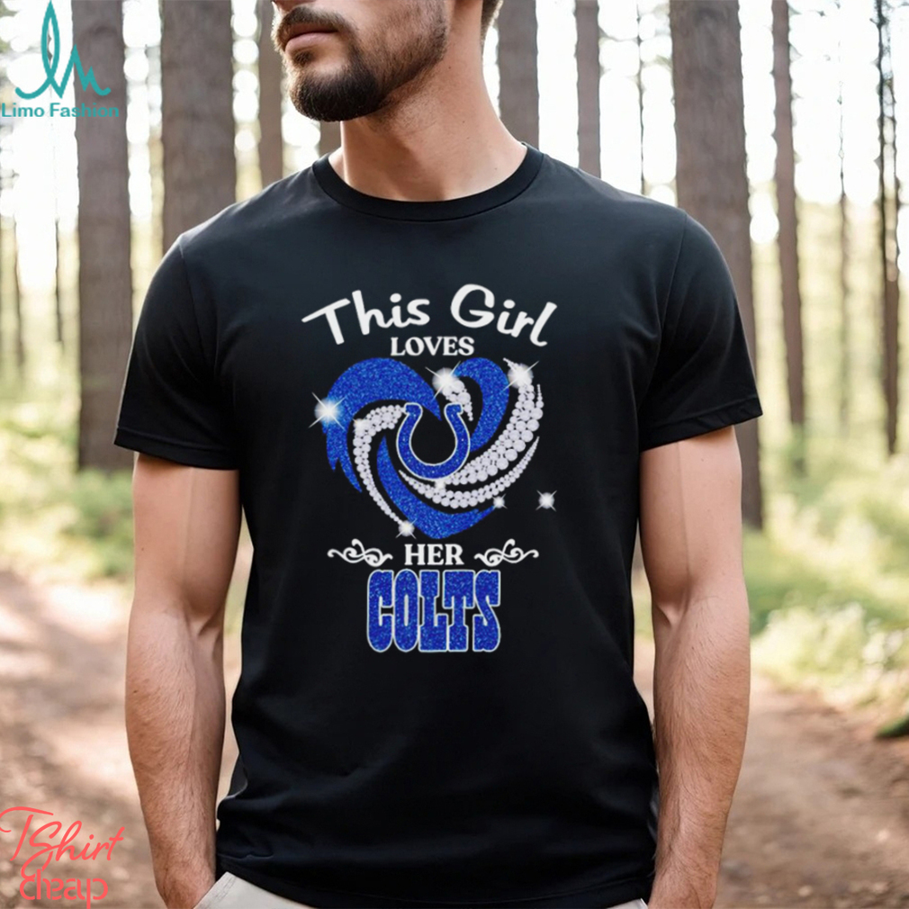 Indiana Colts this girl loves football shirt Indiana Colts this girl loves football shirt