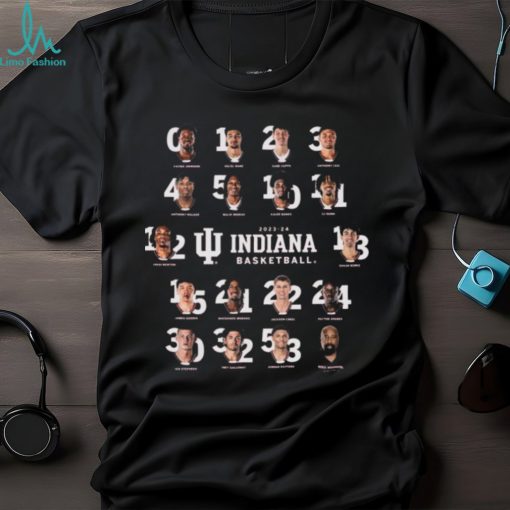 Indiana Hoosiers Baseball 23 24 Men’s Basketball Floating Heads T shirt