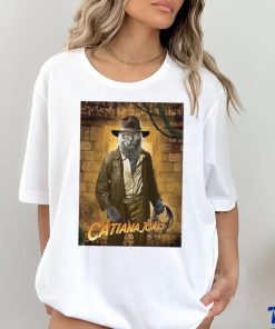 Indiana Jones Cat Poster Shirt, hoodie, sweater, long sleeve and tank top Indiana Jones Cat Poster Shirt
