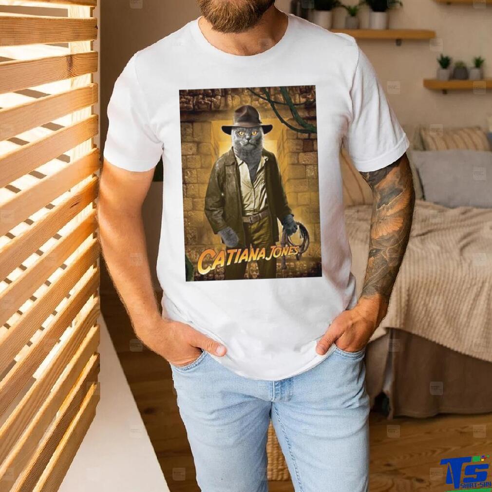 Indiana Jones Cat Poster Shirt Indiana Jones Cat Poster Shirt