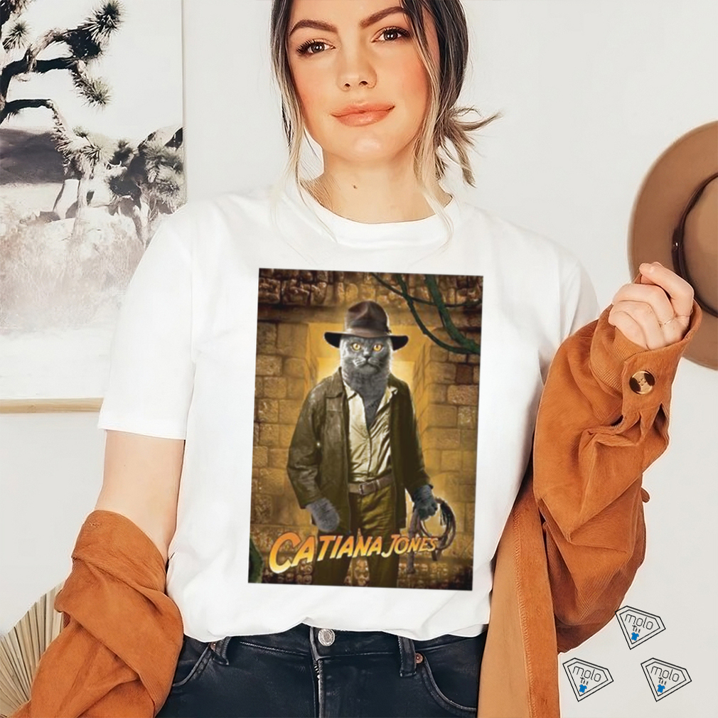 Indiana Jones Cat Poster Shirt Indiana Jones Cat Poster Shirt