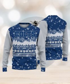 Indianapolis Colts Christmas Forest Hot Trending Ugly Sweater For Fans