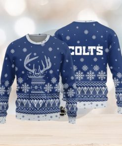 Indianapolis Colts Christmas Reindeer Knitted Sweater