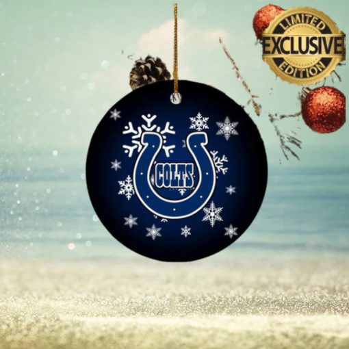 Indianapolis Colts NFL Holiday 2023 Xmas Gifts Merry Christmas Decorations Ornament