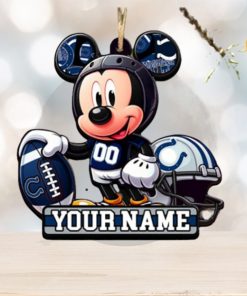 Indianapolis Colts NFL Mickey Disney Christmas ornament