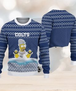 Indianapolis Colts Simpsons Ugly Christmas Sweater