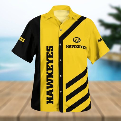 Iowa Hawkeyes Pacific 3D Hawaiian Shirt Best For Fans Beach Gift For Men And Women