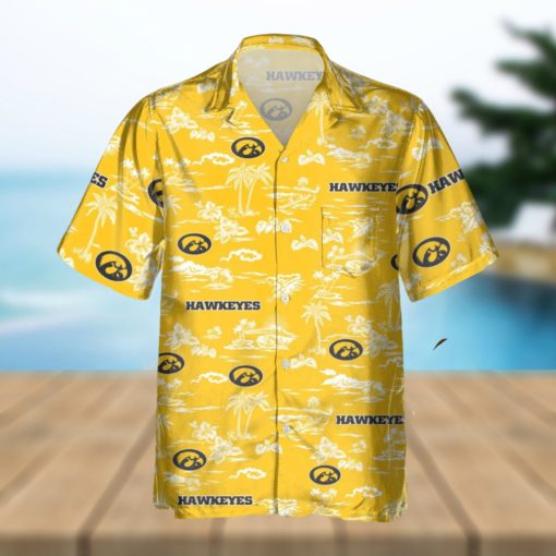 Iowa Hawkeyes Tropic 3D Hawaiian Shirt Best For Fans Beach Gift For Men And Women