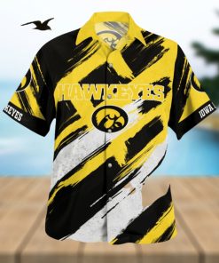 Iowa Hawkeyes Vintage Surfboard 3D Hawaiian Shirt Best For Fans Beach Gift For Men And Women