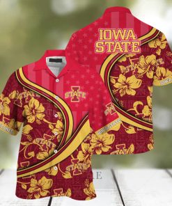 Iowa State Cyclones NCAA Us Flag Hawaiian Shirt Custom Summer Aloha Shirt