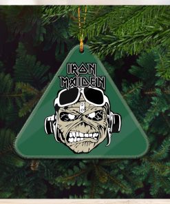 Iron Maiden Aces High Holiday Gifts Christmas Tree Ornament