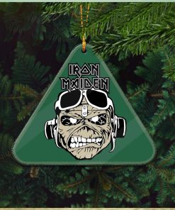 Iron Maiden Aces High Holiday Gifts Christmas Tree Ornament