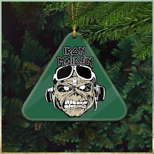 Iron Maiden Aces High Holiday Gifts Christmas Tree Ornament