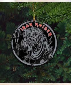 Iron Maiden Number Of The Beast Holiday Gifts Christmas Tree Ornament