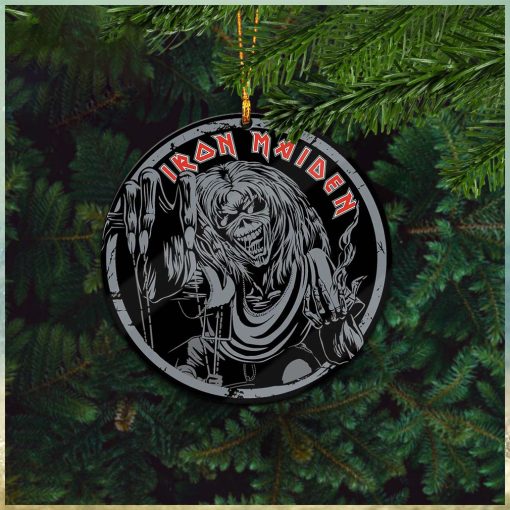 Iron Maiden Number Of The Beast Holiday Gifts Christmas Tree Ornament