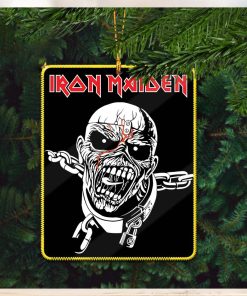 Iron Maiden Piece Of Mind Holiday Gifts Christmas Tree Ornament