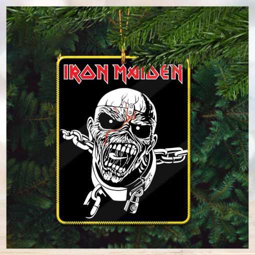 Iron Maiden Piece Of Mind Holiday Gifts Christmas Tree Ornament