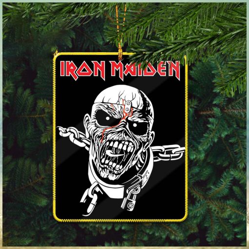 Iron Maiden Piece Of Mind Holiday Gifts Christmas Tree Ornament