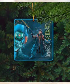 Iron Maiden The Future Past Stranger Holiday Gifts Christmas Tree Ornament