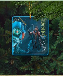 Iron Maiden The Future Past Stranger Holiday Gifts Christmas Tree Ornament