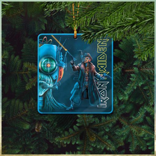 Iron Maiden The Future Past Stranger Holiday Gifts Christmas Tree Ornament