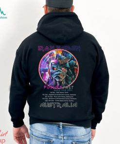 Iron Maiden The Future Past Tour Australia 2024 T Shirt