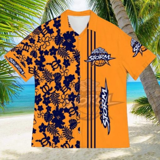 Island Storm American Sports Team Flower Beach Tree Hawaii Shirt Summer Gift For Fans